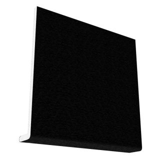 Freefoam Black Ash Woodgrain Plain Fascia 225mm