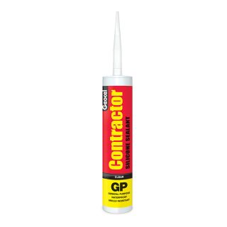 Geocel Contractor GP Clear Silicone 300ml