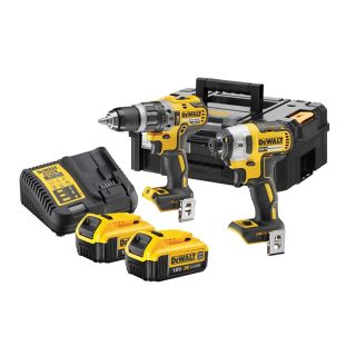 DeWalt TSTAK™ Twin Kit 2 x 4.0Ah Li-ion complpete with TSTAK™ Case