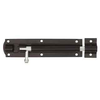 Dale Hardware Black Japanned Straight Tower Bolt 102mm