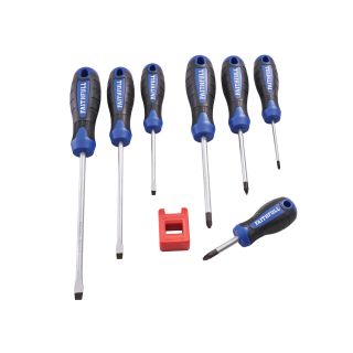 Faithfull 8 Piece Soft Grip Screwdriver Set