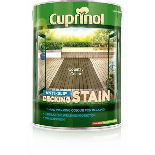 Cuprinol Country Cedar Anti-Slip Decking Stain 5L