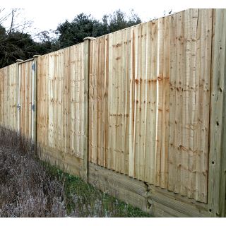 Wingham™ Closeboard Featheredge Fence Panel 1500 x 1830mm