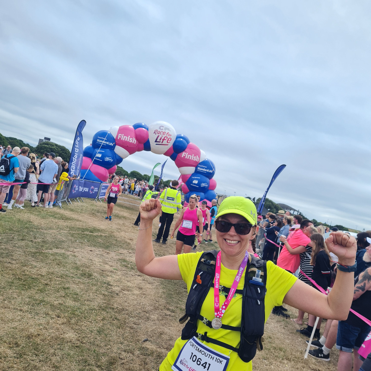 Covers employee runs 10K for Cancer Research UK